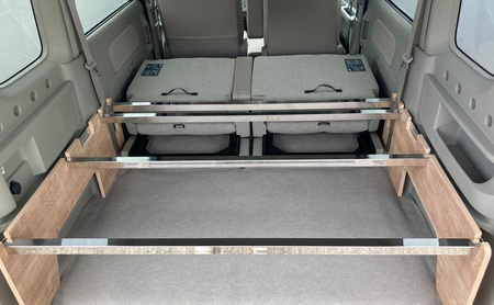 スズキ　エブリィワゴン用ベッドキット　カスタムパーツ ベッドキット 車中泊 アウトドア キャンプ 防災対策 オリジナル 簡単 手軽 快適 松伏町 埼玉