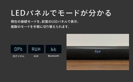 FUNLOGY Sound3 / サウンドバー　Bluetooth ケーブル付き スピーカー 高音質