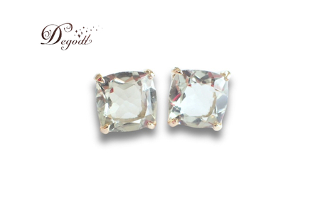 Degodd デゴッド　ＣANDYピアス　グリーンアメジスト ピアス　天然石ピアス　天然石アクセサリー　アクセサリー　レディースアクセサリー　ジュエリー　ニッケルフリー　おしゃれ　ギフト　プレゼント