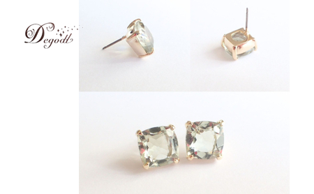 Degodd デゴッド　ＣANDYピアス　グリーンアメジスト ピアス　天然石ピアス　天然石アクセサリー　アクセサリー　レディースアクセサリー　ジュエリー　ニッケルフリー　おしゃれ　ギフト　プレゼント