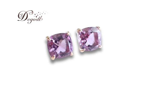 Degodd デゴッド　ＣANDYピアス　アメジスト  　天然石ピアス ピアス　天然石アクセサリー　アクセサリー　レディースアクセサリー　ジュエリー　ニッケルフリー　おしゃれ　ギフト　プレゼント