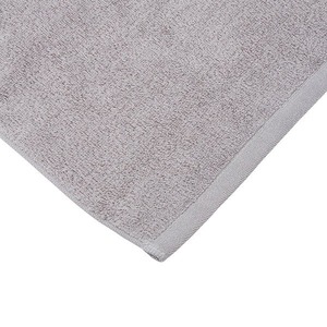 ホームコーディ 肌ざわりが選べるカラータオル フェイスタオル やわらか グレー×3