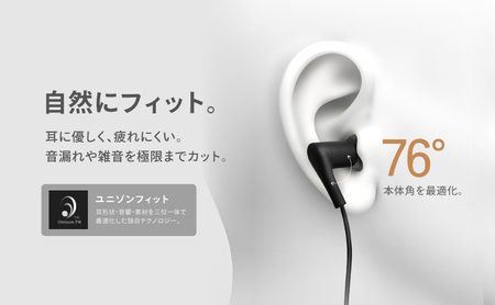 FUNLOGY Wired Earbuds / 有線イヤホン　ブラック　家電 音楽 イヤホン 有線 高音質 カナル型 通勤 通学 コスパ大賞受賞 千葉県 千葉市