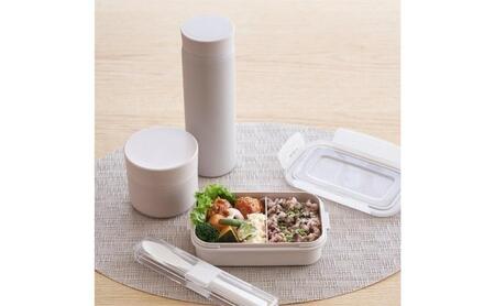 ホームコーディ　シンプルフードジャー 210mL　グレージュ イオンリテール 日用品