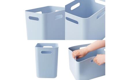 ホームコーディ　やわらか収納ボックスハーフ　深型　グレージュ　2個入 イオンリテール 家具