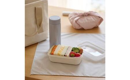 ホームコーディ ふんわり盛れるシンプルランチボックス1段 アイボリー イオンリテール 日用品