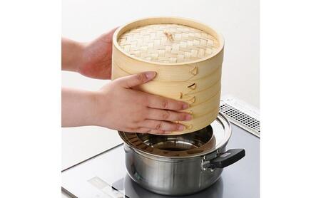 ホームコーディ　竹蒸篭　21cm  イオンリテール 調理　料理