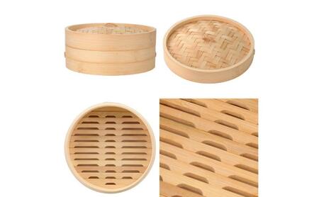 ホームコーディ　竹蒸篭　24cm イオンリテール 調理　料理