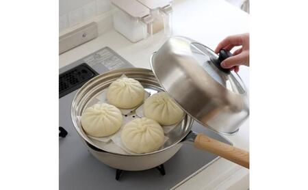 ホームコーディ ステンレス製 ドーム型蒸し器セット 20-22cm イオンリテール 調理 料理