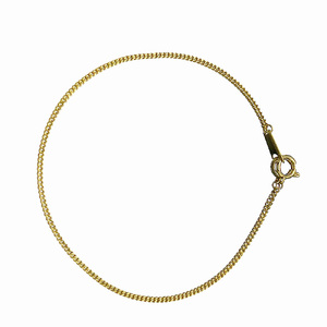 純金 シングル 喜平 18cmブレスレット純金 金 貴金属 ネックレス 装飾 希少 高級 記念 金属