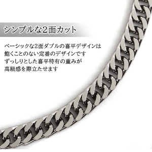 純プラチナ 2面ダブル 喜平ブレスレット 18cm純金 金 貴金属 ネックレス 装飾 希少 高級 記念 金属