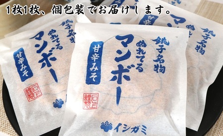 ぬれせんべい 甘辛みそ 16枚