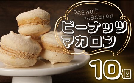 マカロン ピーナッツマカロン 10個 マカロン