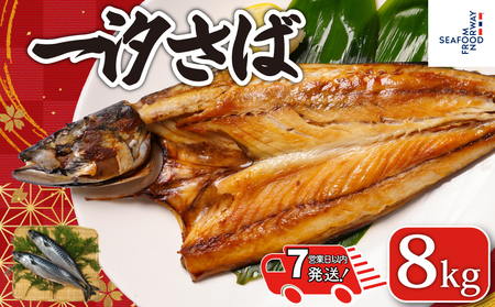 【 スピード配送 】 一汐鯖 8kg 鯖 9,375円