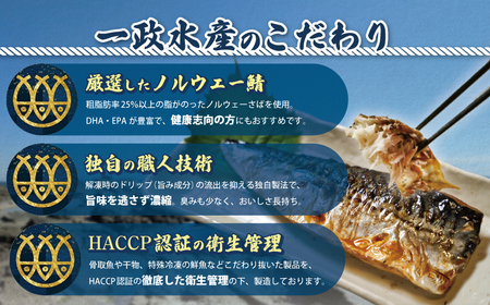 干物 骨取り 塩サバ干物 10枚