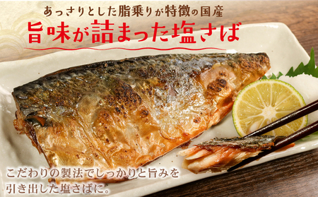訳あり 国産 塩さば レモン風味 約2.7kg