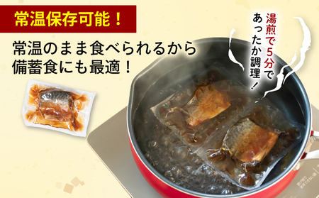 煮魚 6種セット 12P 24食分 鯖 さば 鯵 あじ 鰯 いわし レトルト