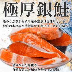 【スピード配送】 極厚 銀さけ 真空包装 6切 （ 2切入 × 3パック ）