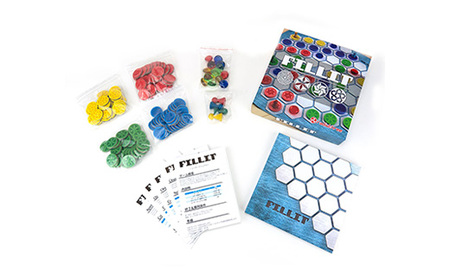 《ゲームマーケット大賞2019優秀賞受賞》FILLIT（ボードゲーム）　【12203-0267】