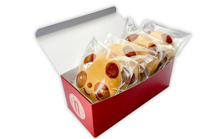 過門香　パンダチョコまん　4個入り　【12203-0359】