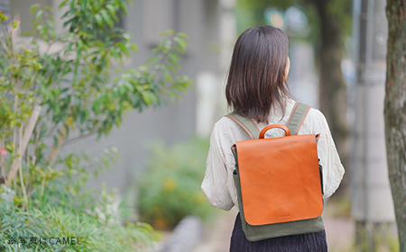 大人のランドセル　キャメル　【12203-0376-4】