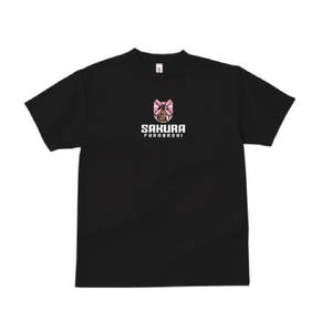 SAKURA FUNABASHI Tシャツ クロ／ピンク