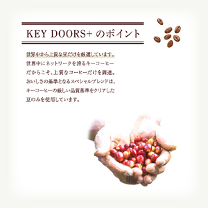 キーコーヒー KEY DOORS+ キリマンジャロ (VP) 180g 24袋 コーヒー 粉 ドリップ セット レギュラーコーヒー 真空パック