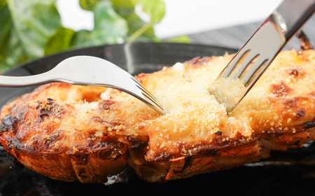 自家製ホワイトソース仕立てのロブスターテルミドール 4食セット(半身約250g×4)_ロブスター テルミドール 自家製 セット_【配送不可地域：離島】【1487891】