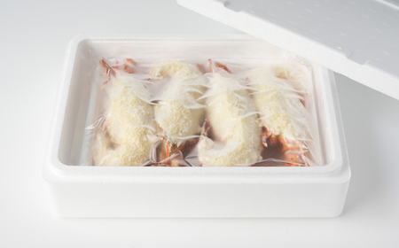 自家製ホワイトソース仕立てのロブスターテルミドール 4食セット(半身約250g×4)_ロブスター テルミドール 自家製 セット_【配送不可地域：離島】【1487891】