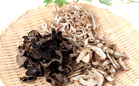 千葉県産 乾燥椎茸キクラゲセット計180g【1582753】