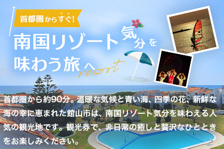 エンジョイ館山観光券 3,000円分【1655702】