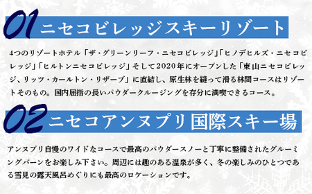 ニセコ アンヌプリリフト券　33-35時間　1枚 ニセコ全山共通リフト券（All Mt.Pass）1日券（3枚）ニセコ