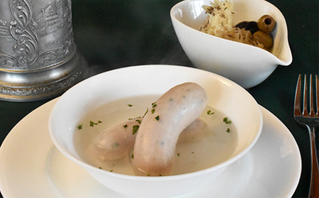 【北海道産豚肉使用】ヴァイスブルストポークソーセージ2個(230g×2)【2418201】