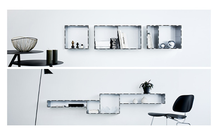 アルミ家具グリッドシェルフ350mmグリッド3列×2段(部材) / ふるさと納税 アルミ家具 家具 シェルフ あるみ アルミユニットシェルフ 本棚 オーディオラック 収納棚 アルミ製家具 組立 千葉県 木更津市 KCI009