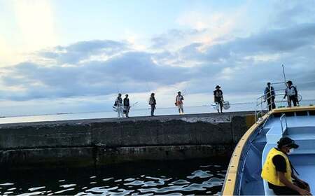 ＜宮川丸＞木更津防波堤釣り 渡船乗船券　（１名様/1回分）　KAO001