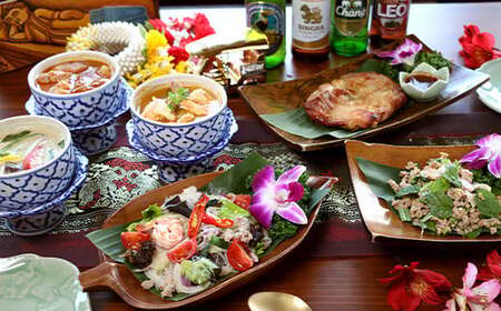 タイ王国政府【五つ星】レストラン認定！ロムエシアのタイ料理お惣菜６種セット