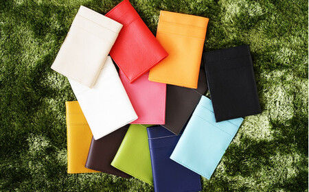 PVCレザー通帳ケース「enpas」（ベージュ） No.210-03