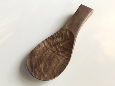 立つしゃもじブラックウォルナット　自立するしゃもじ(1個)木製 MBA001