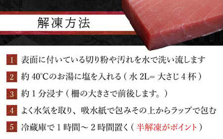 本マグロ 中トロ 600g MBT002