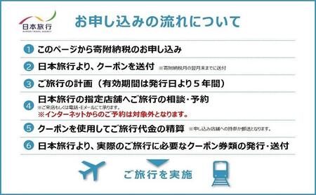 千葉県成田市　 日本旅行　地域限定旅行クーポン300,000円分 宿泊・体験