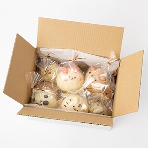 アニマル中華まん(10個)_惣菜・加工品 _【配送不可地域:離島】【1289406】