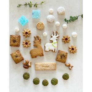 北欧の森クッキー缶_菓子・スイーツ 焼き菓子  _【1464352】