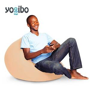 Yogibo Mini(ヨギボー ミニ)クリームホワイト_雑貨・日用品 椅子・チェア・ソファ 家具・インテリア _【配送不可地域：離島】【1172145】