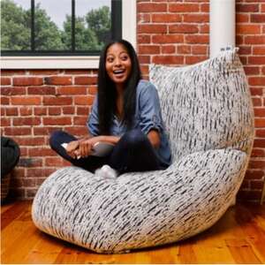 Luxe Max ダークグレー_ヨギボー 高級 ソファ ダークグレー_【配送不可地域：離島】【1172355】