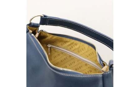 本革 ショルダーバッグ 2way (ネイビー) 【ショルダー】コロン