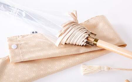 高級 ビニール 傘 縁結-雅- ゴールド 【 傘 】