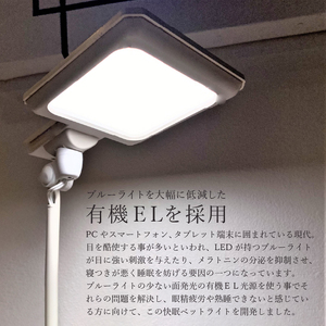 有機ELベットライト　EXARM　α　ブラック　4000K