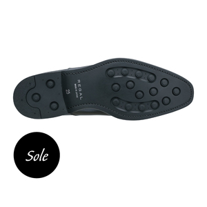 REGAL 217S ホールカット ブラック 24.5cm