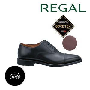 REGAL 218S ストレートチップ ダークブラウン 25.5cm