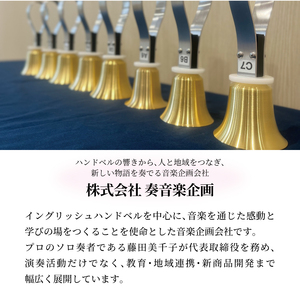 柏市発・世界に1つだけのハンドベル体験（土日祝・午後・10名様まで） 〈 音楽体験 チケット ふるさと納税 〉